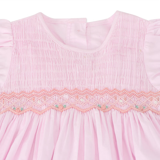 Shelly smocked dress