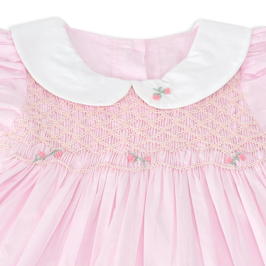 Shelly smocked dress