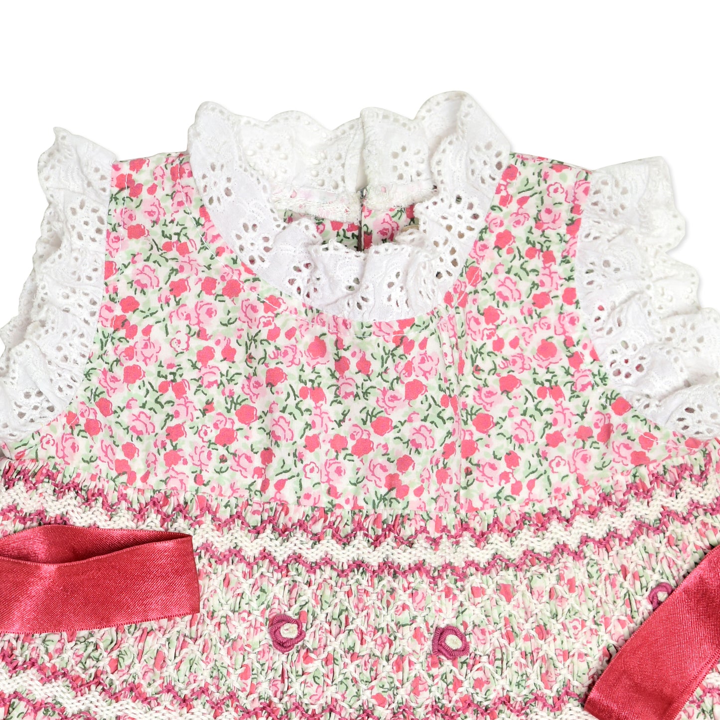 Rosebud Charm Smocked Dress