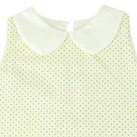 Micro Dot A-line Dress