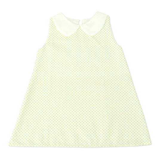 Micro Dot A-line Dress