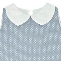 Micro Dot A-line Dress