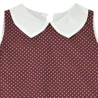 Micro Dot A-line Dress