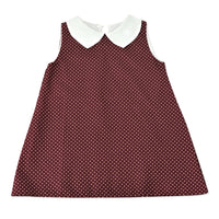 Micro Dot A-line Dress