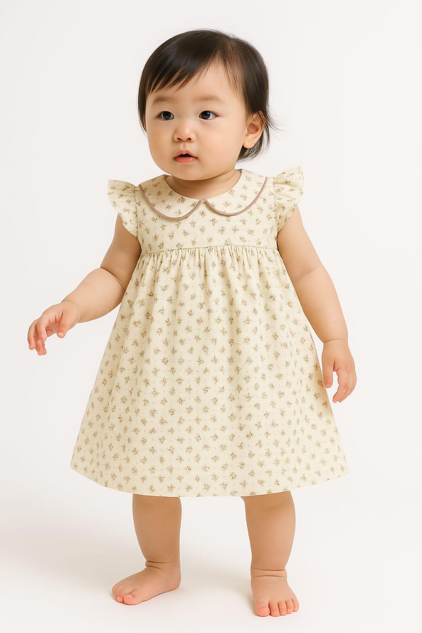 Floral Peter Pan Collar Dress
