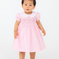 Shelly smocked dress