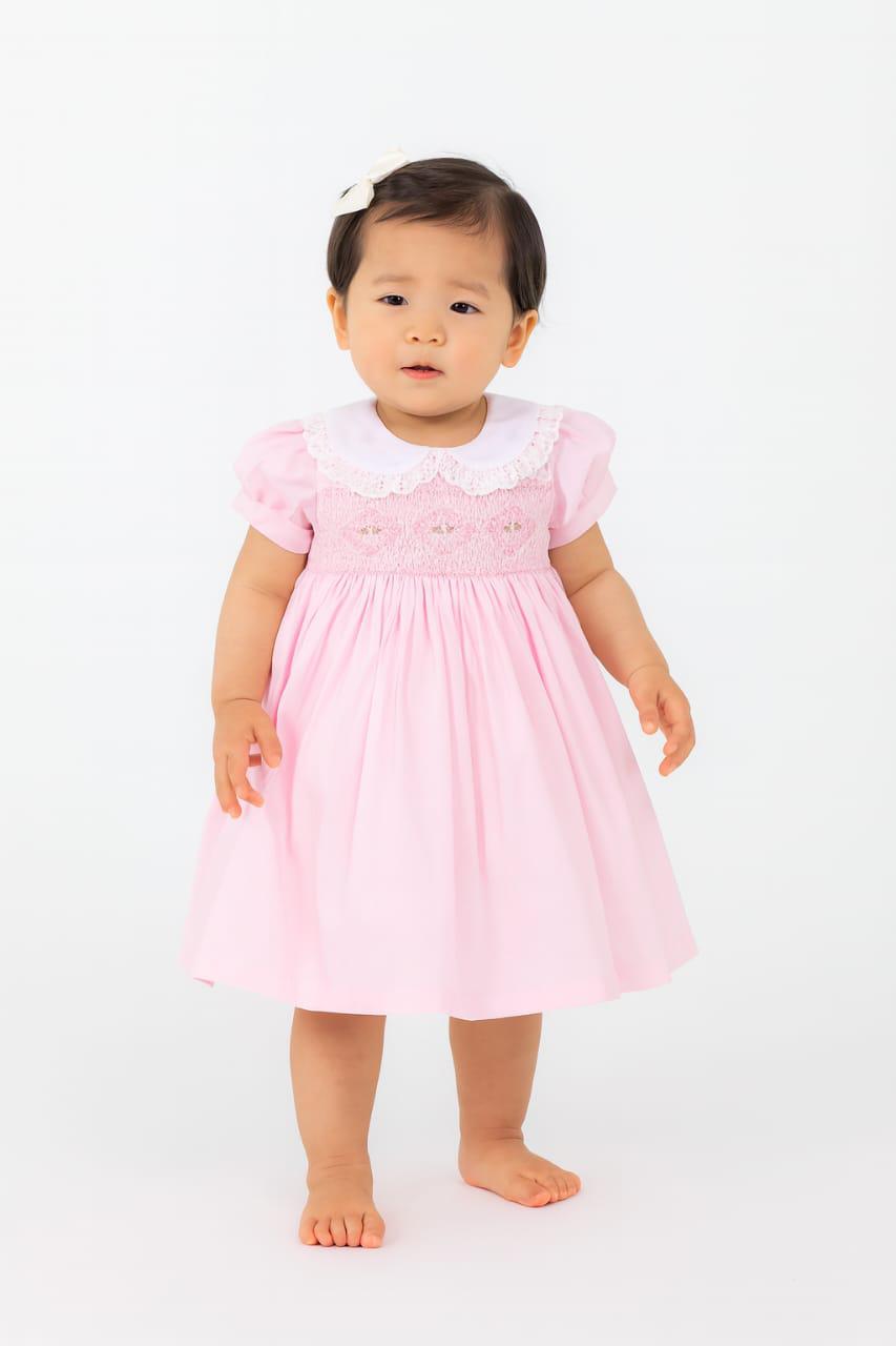 Shelly smocked dress