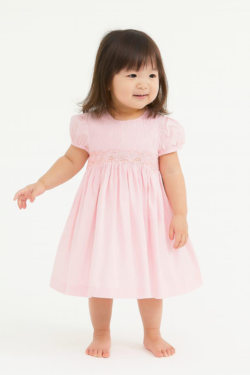 Shelly smocked dress