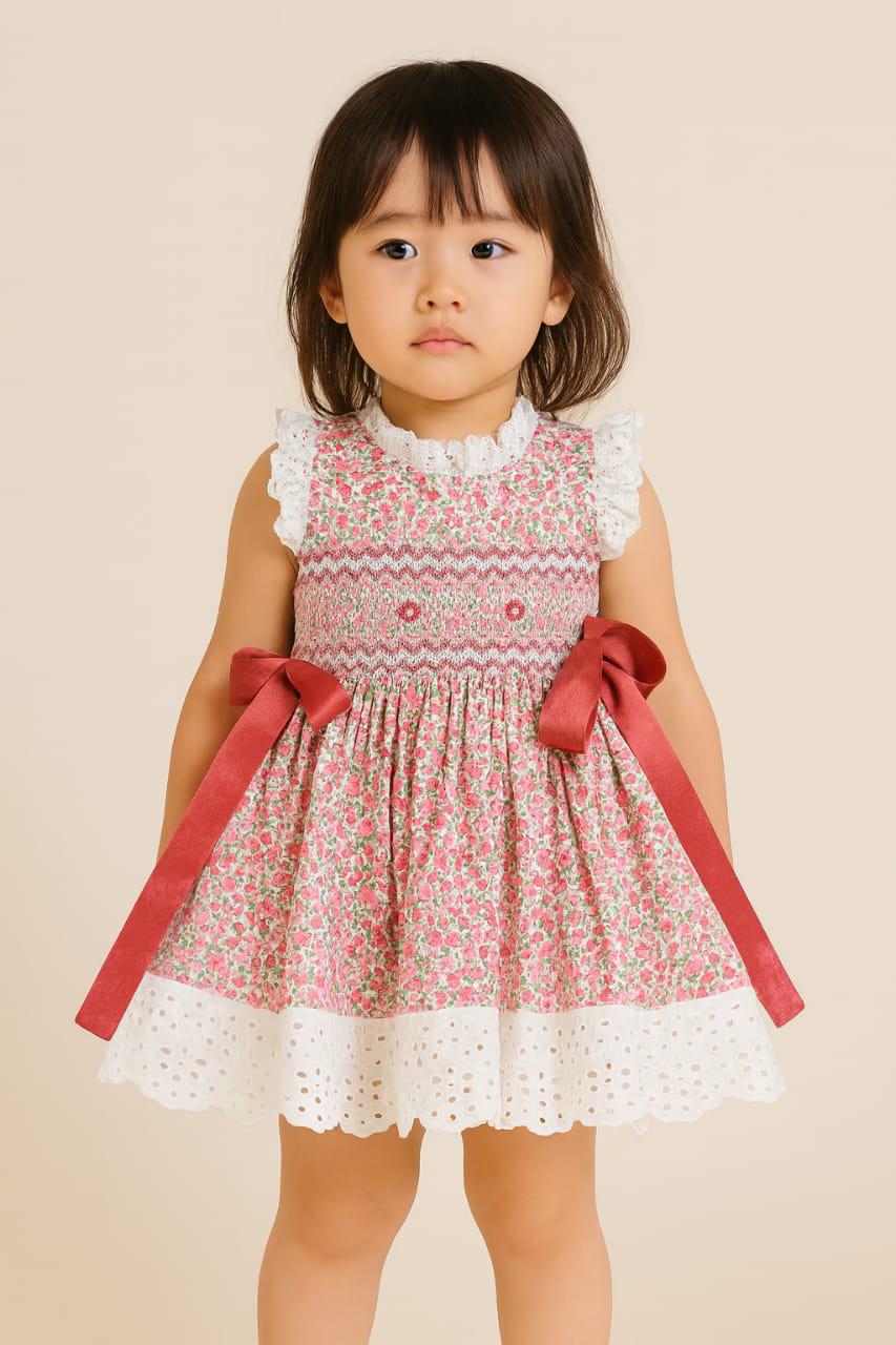 Rosebud Charm Smocked Dress